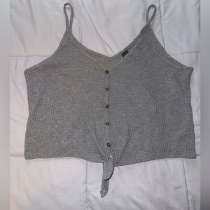 Grey Wild Fable Tank Size 2X